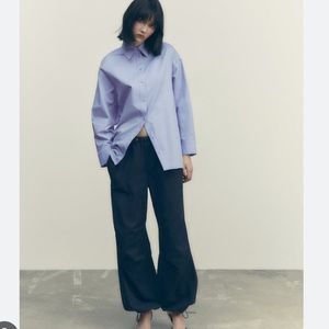 OXFORD SHIRT WITH VENT - Blue